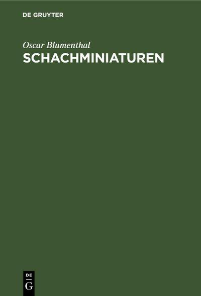 Schachminiaturen