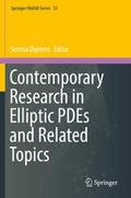 Contemporary Research in Elliptic PDEs and Related