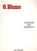 36 Studies for trombone(bass clef)