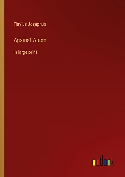 Against Apion