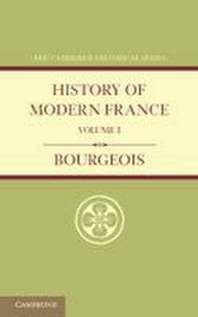 History of Modern France