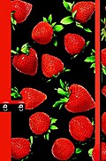 Kleines Einschreibbuch "Erdbeeren"