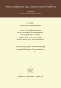 Untersuchung der Verschmutzung des abfließenden Regenwassers