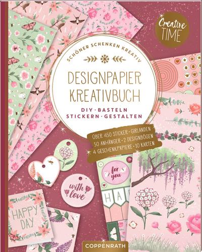 Designpapier-Kreativbuch Garden Glory