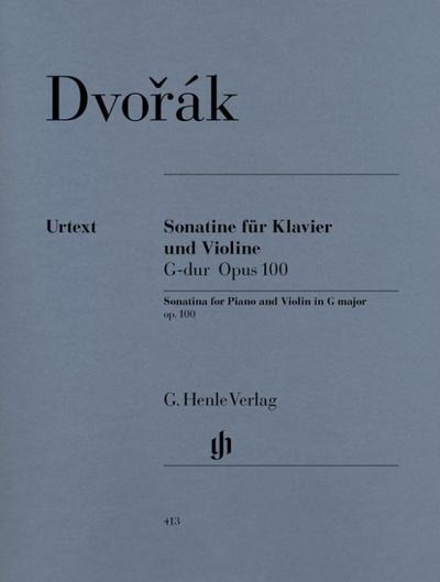 Dvorák, Antonín - Violinsonatine G-dur op. 100