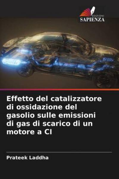 Effetto del catalizzatore di ossidazione del gasolio sulle emissioni di gas di scarico di un motore a CI