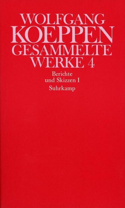 Gesammelte Werke Berichte und Skizzen. Tl.1