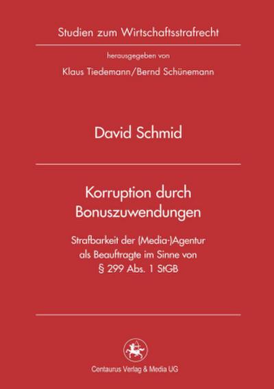 Korruption durch Bonuszuwendungen