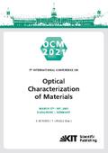 OCM 2021 - Optical Characterization of Materials :