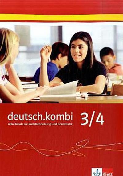 deutsch.kombi, Allgemeine Ausgabe Arbeitsheft, 7./8. Schuljahr