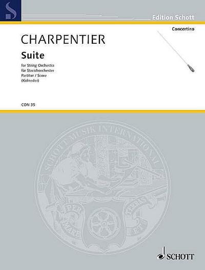 Suite d-Moll: Streichorchester. Partitur. (Edition Schott)