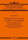 Verleger als Leser und als Vermittler von Lesekult