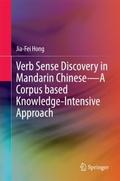 Verb Sense Discovery in Mandarin Chinese-A Corpus 