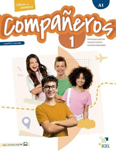 Compañeros 1 - Cuarta edición. Kursbuch + Code