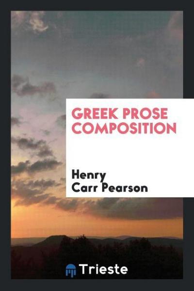 Greek Prose Composition
