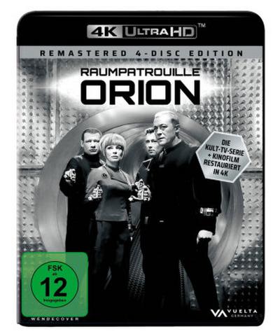 Raumpatrouille Orion,4 4K UHD-Blu-ray (Remastered 4-Disc-Edition)