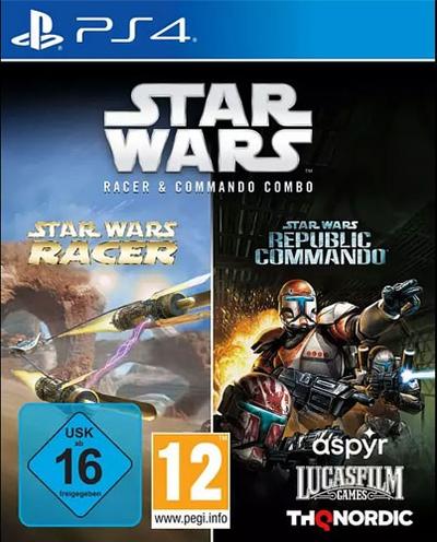 Star Wars, Racer and Commando Combo, 1 PS4-Blu-ray Disc