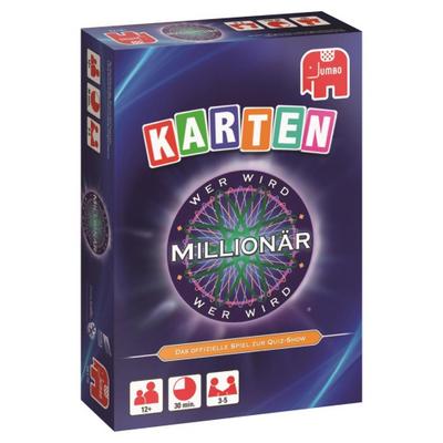 Jumbo Spiele 18179 - Wer Wird Millonär, Kartenspiel, farbig