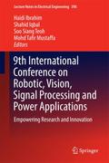 9th International Conference on Robotic, Vision, S