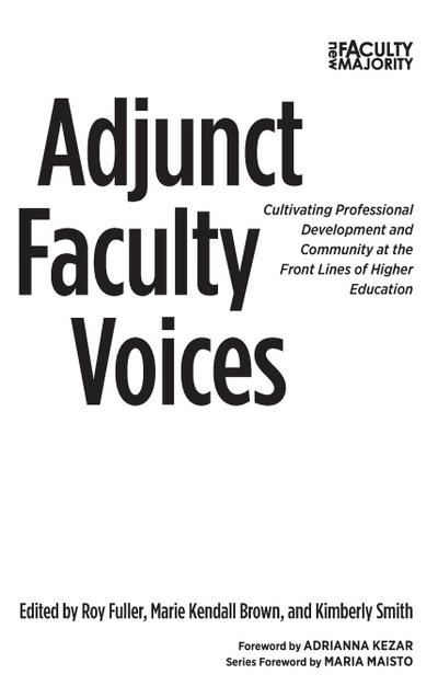 Adjunct Faculty Voices