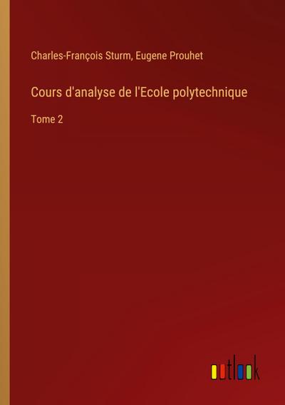 Cours d’analyse de l’Ecole polytechnique