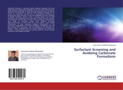 Surfactant Screening and Acidizing Carbonate Formations