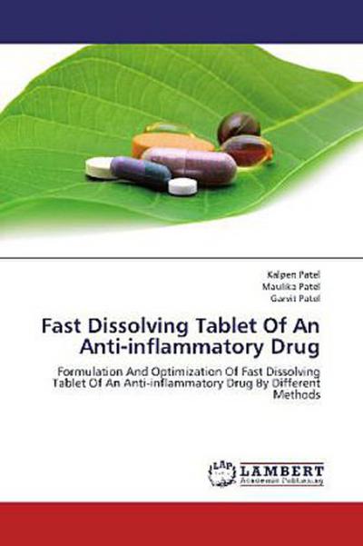 Fast Dissolving Tablet Of An Anti-inflammatory Drug