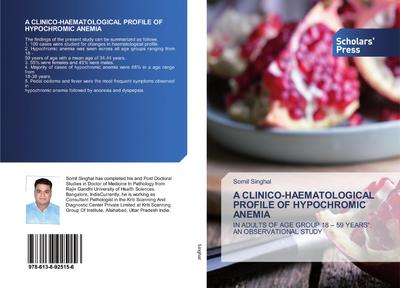 A CLINICO-HAEMATOLOGICAL PROFILE OF HYPOCHROMIC ANEMIA