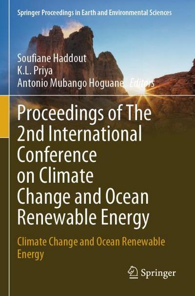 Proceedings of The 2nd International Conference on Climate Change and Ocean Renewable Energy