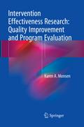 Intervention Effectiveness Research: Quality Impro