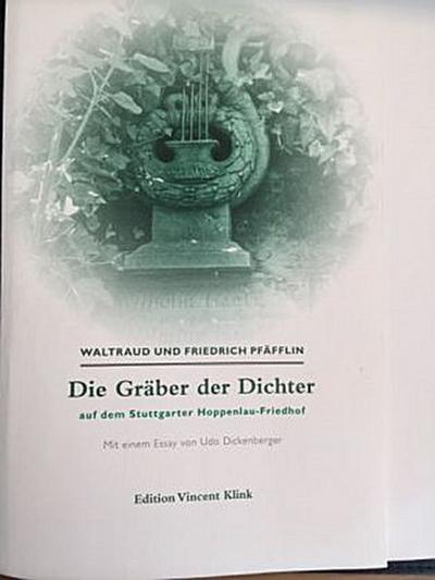 Waltraut und Friedrich Pfäfflin mit einem Essay von Udo Dickenberger