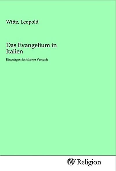 Das Evangelium in Italien