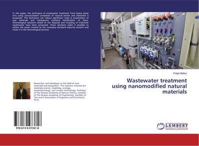 Wastewater treatment using nanomodified natural materials