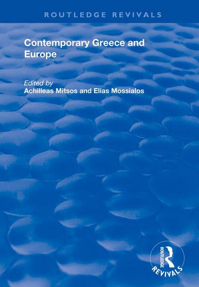 Contemporary Greece and Europe