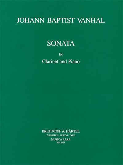 Sonate B-Durfür Klarinette und Klavier