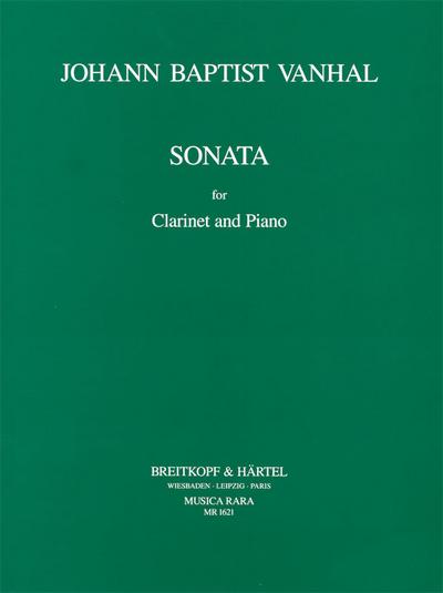 Sonate B-Durfür Klarinette und Klavier