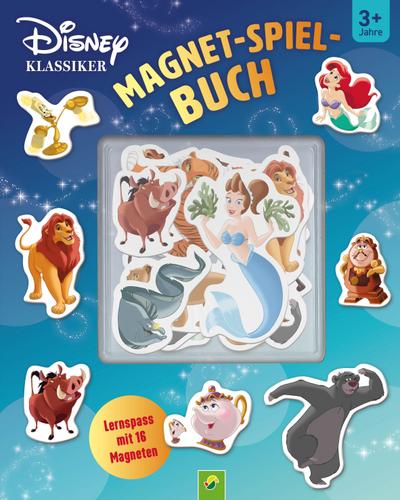 Disney Klassiker Magnet-Spiel-Buch: Kreativer Lernspaß mit 16 Magneten für Kinder ab 3 Jahren. Spielen, Lernen und Fördern!