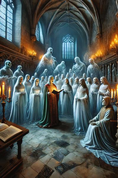 Ghostly Choir of Houska Castle