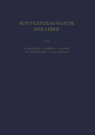 Röntgendiagnostik der Leber