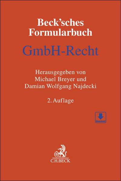 Beck’sches Formularbuch GmbH-Recht