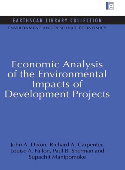 Economic Analysis of the Environmental Impacts of Development Projects