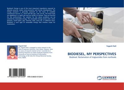 BIODIESEL, MY PERSPECTIVES
