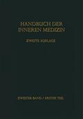 Handbuch der inneren Medizin