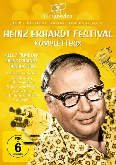 Heinz Erhardt Festival - Komplettbox (HEP - Die Heinz Erhardt Produktion zeigt...)