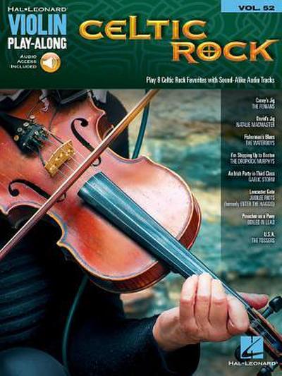 Celtic Rock: Violin Play-Along Volume 52