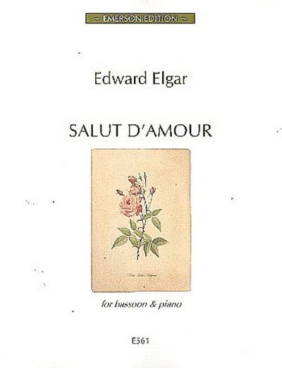 Salut d’amour op.12 for bassoon and piano