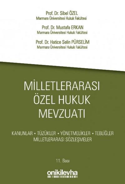 Milletlerarasi Özel Hukuk Mevzuati