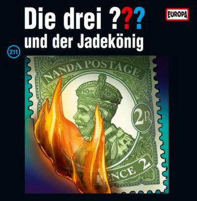 Die drei ??? und der Jadekönig. Tl.211, 2 Schallplatte
