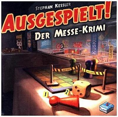 Frosted Games FRG00011 Ausgespielt-Der Messe-Krimi, Brettspiel