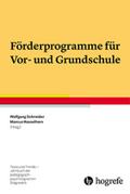 Förderprogramme für Vor- und Grundschule